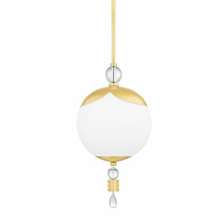 HUDSON VALLEY 1 Light small Pendant KBs1748701s-AGB